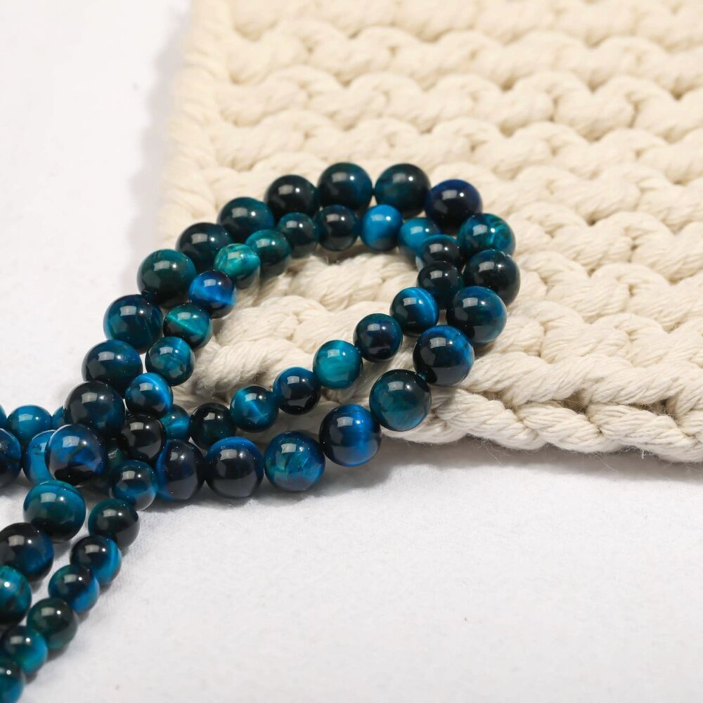 8mm Tiger's Eye Round Beads DIY Jewelry Making